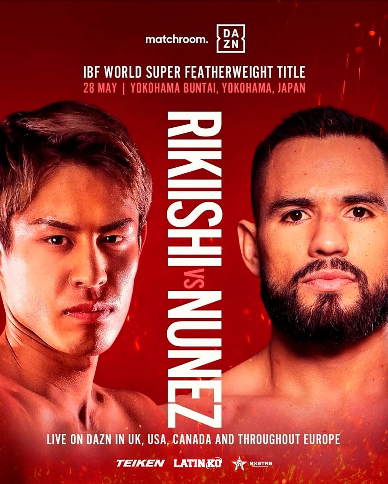 GUERRA DE NOQUEADORES, “SUGAR” NÚÑEZ ENFRENTARÁ A RIKIISHI EN YOKOHAMA
