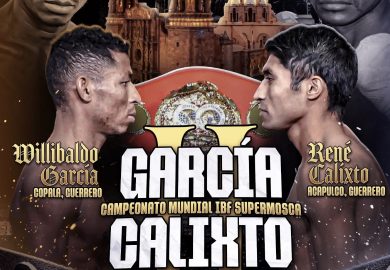 GARCÍA VS. CALIXTO II, POR EL CAMPEONATO SUPERMOSCA IBF, 23 DE MAYO EN ZACATECAS