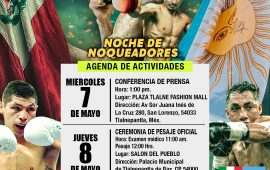LETALES NOQUEADORES ENCABEZAN BOX TELEVISA EN TLALNEPANTLA