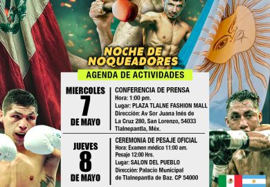 LETALES NOQUEADORES ENCABEZAN BOX TELEVISA EN TLALNEPANTLA