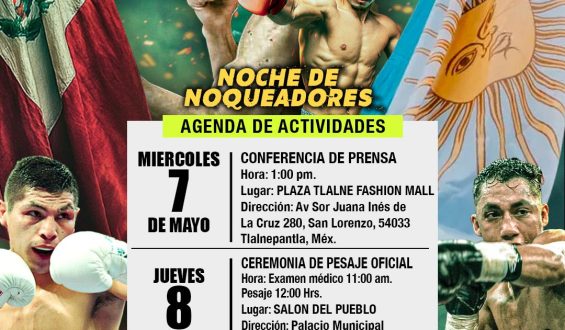 LETALES NOQUEADORES ENCABEZAN BOX TELEVISA EN TLALNEPANTLA