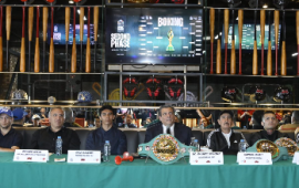 TODO SE ENCUENTRA LISTO PARA LA SEGUNDA ETAPA DEL BOXING GRAND PRIX