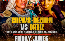 OPORTUNIDAD DE ORO, OLÍMPICA MEXICANA CITLALI ORTÍZ ENFRENTARÁ A FRANCHON CREWS-DEZURN