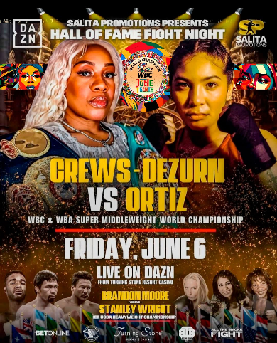 OPORTUNIDAD DE ORO, OLÍMPICA MEXICANA CITLALI ORTÍZ ENFRENTARÁ A FRANCHON CREWS-DEZURN