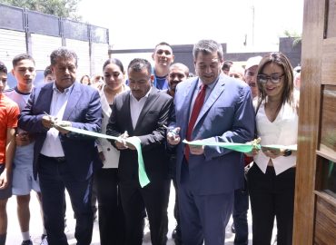 INAUGURAN GIMNASIO JOSÉ SULAIMÁN CHAGNON EN CHALCO