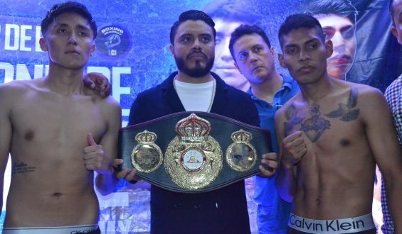 “PELÓN” RAMÍREZ Y “PINTOR” ALBINO DISPUTAN CAMPEONATO PLUMA FEDELATIN WBA