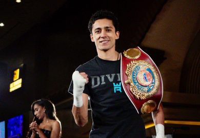 GRAN RECIBIMIENTO DAN A RAFAEL”DIVINO” ESPINOZA EN LAS VEGAS