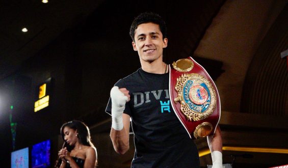 GRAN RECIBIMIENTO DAN A RAFAEL”DIVINO” ESPINOZA EN LAS VEGAS