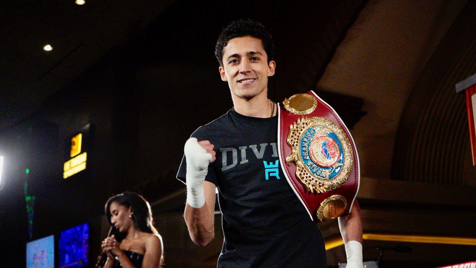 GRAN RECIBIMIENTO DAN A RAFAEL”DIVINO” ESPINOZA EN LAS VEGAS