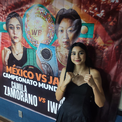A LOS 17 AÑOS DE EDAD, CAMILA ZAMORANO BUSCA SER CAMPEONA MUNDIAL