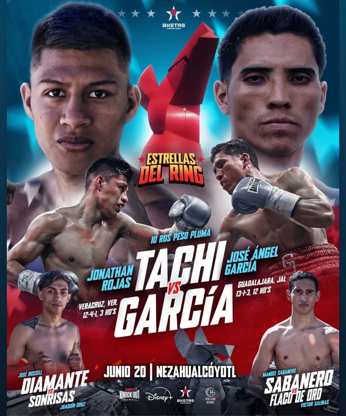 JONATHAN “TACHI” ROJAS Y JOSÉ ÁNGEL GARCÍA ESTELARES EN EL DOMO DE NEZA