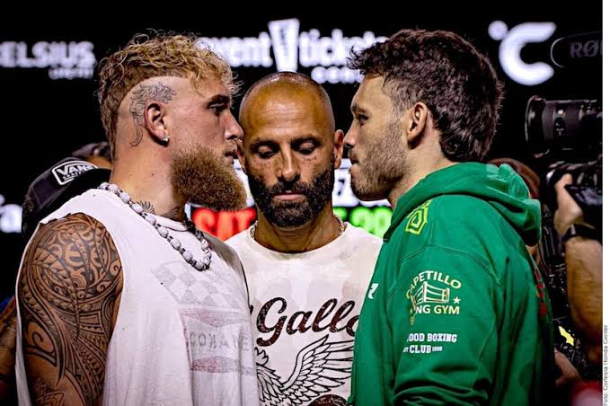 JAKE PAUL Y JULIO CÉSAR CHÁVEZ JR., EN PESO Y LISTOS PARA LA BATALLA