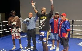 DARIEL “LUCERO” DUQUESNE, EN PLAN INTRATABLE, NOQUEÓ EN DOS ROUNDS A THEODORE MORSE