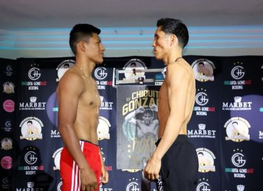 “TACHI” ROJAS Y JOSÉ ÁNGEL GARCÍA, EN PESO Y LISTOS PARA ENCABEZAR “ESTRELLAS DEL RING”