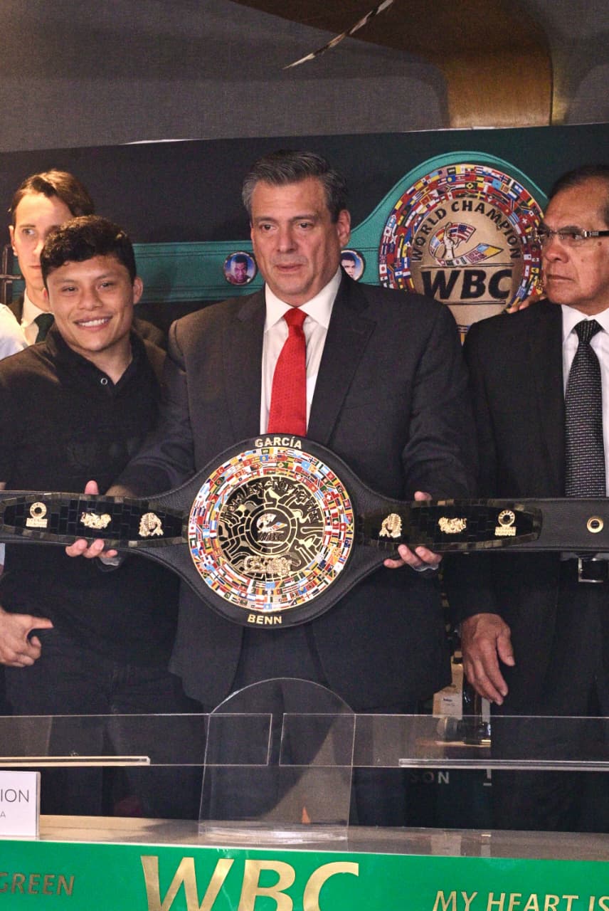 CINTURÓN TOLLAN TOPILTZIN, QUE DISPUTARÁN RYAN GARCÍA Y CONOR BENN